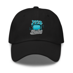 Yupoong Unstructured Classic Dad Cap - 6245CM (Black)