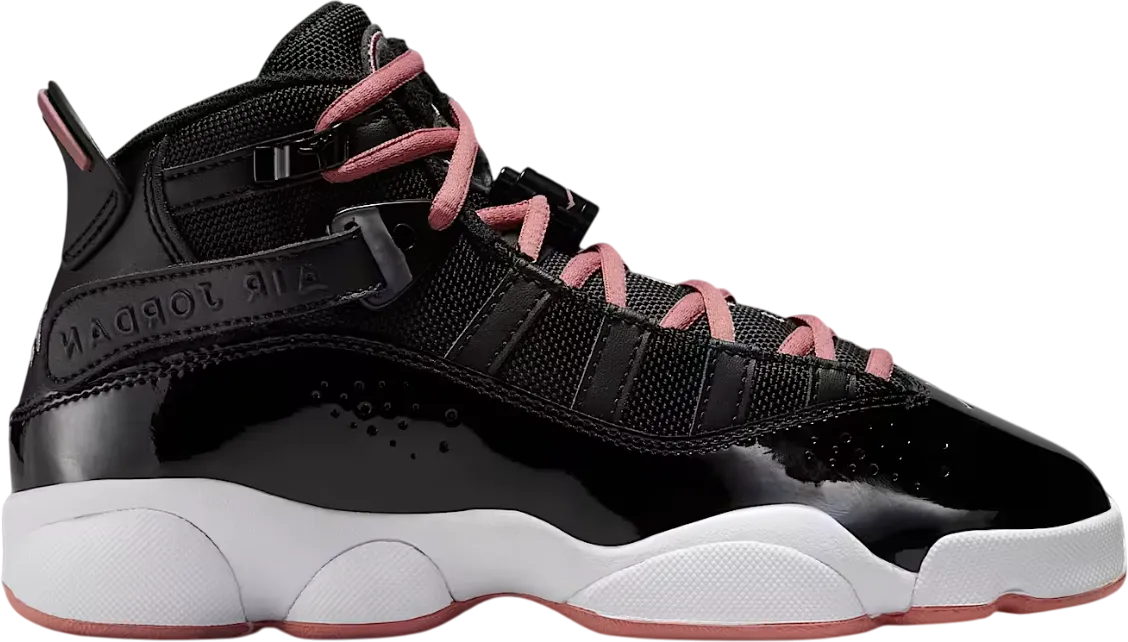 Jordan 6 Rings Black Rust Pink