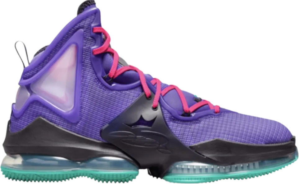Nike LeBron 19 Purple Teal