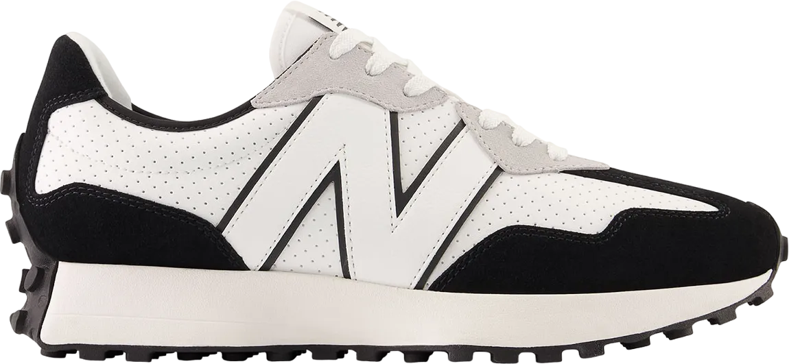 New Balance 327 White Black Grey
