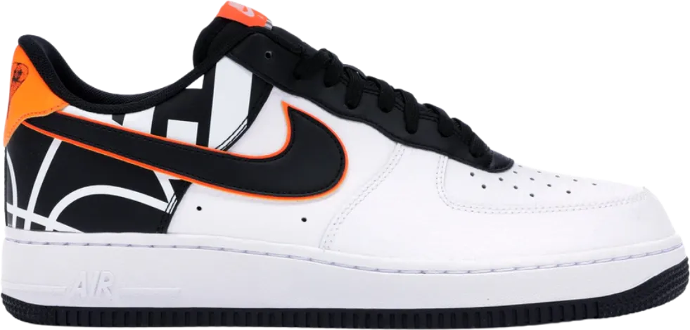 Nike Air Force 1 Low White Black Orange