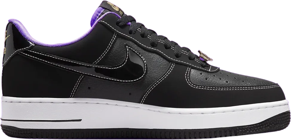 Nike Air Force 1 Low '07 LV8 World Champ Black Purple