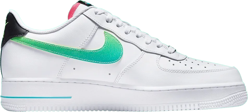Nike Air Force 1 Lv8 1 Gs White Aquamarine