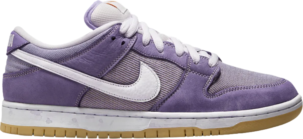 Nike SB Dunk Low Pro ISO Orange Label Unbleached Pack Lilac
