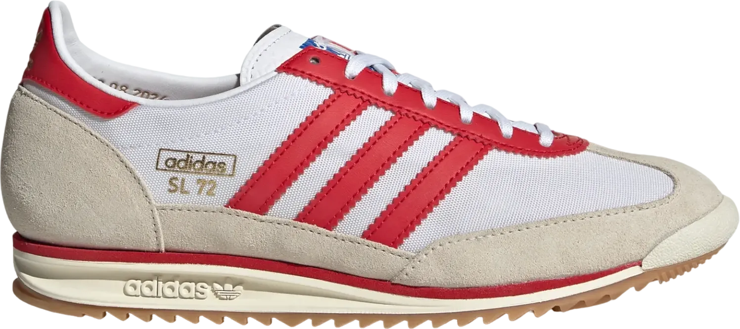adidas SL72 OG White Scarlet