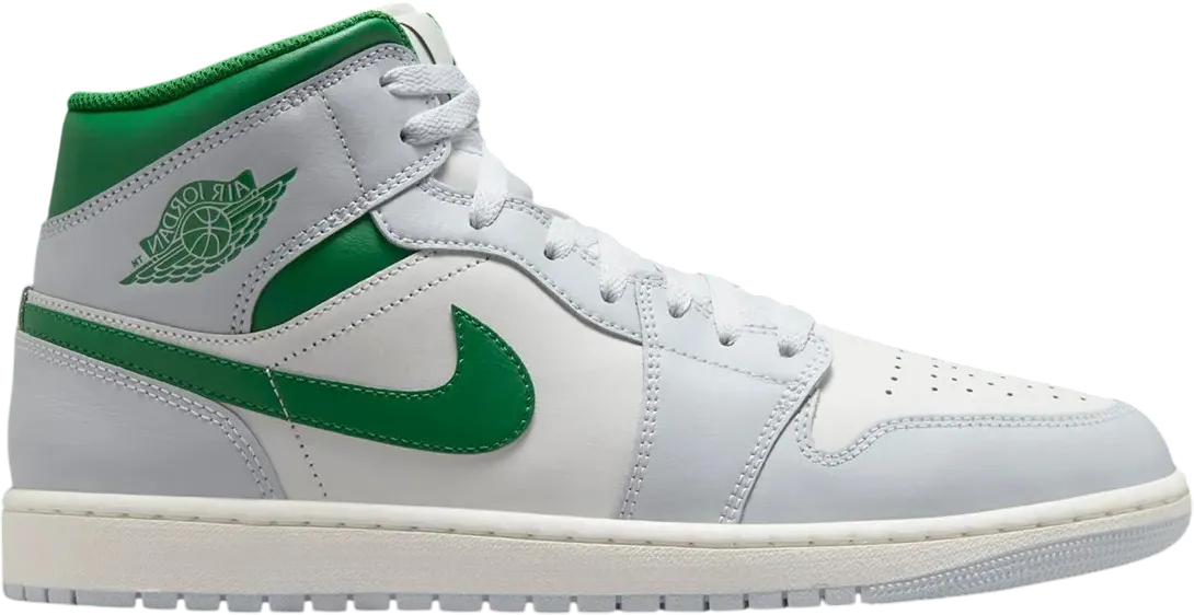 Air Jordan 1 Mid Lucky Green