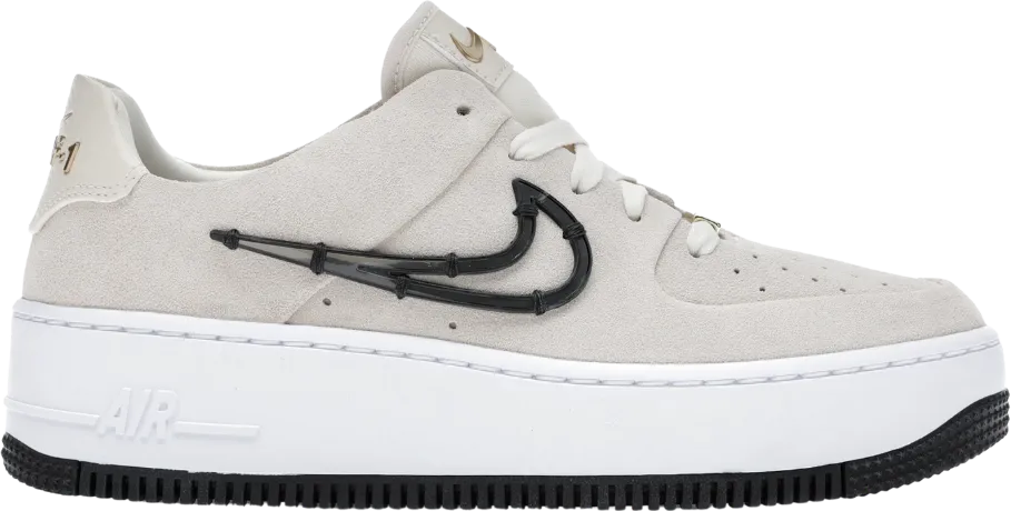 Nike Air Force 1 Sage Low LX Light Cream Black (Women's)
