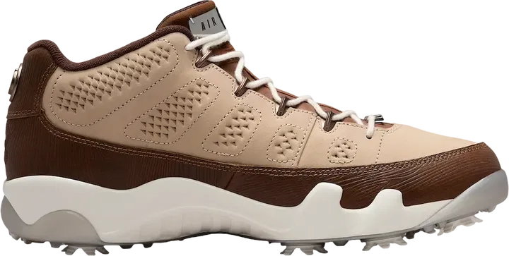 Air Jordan 9 Golf Masters  Hemp Earth Burnt Sunrise White 