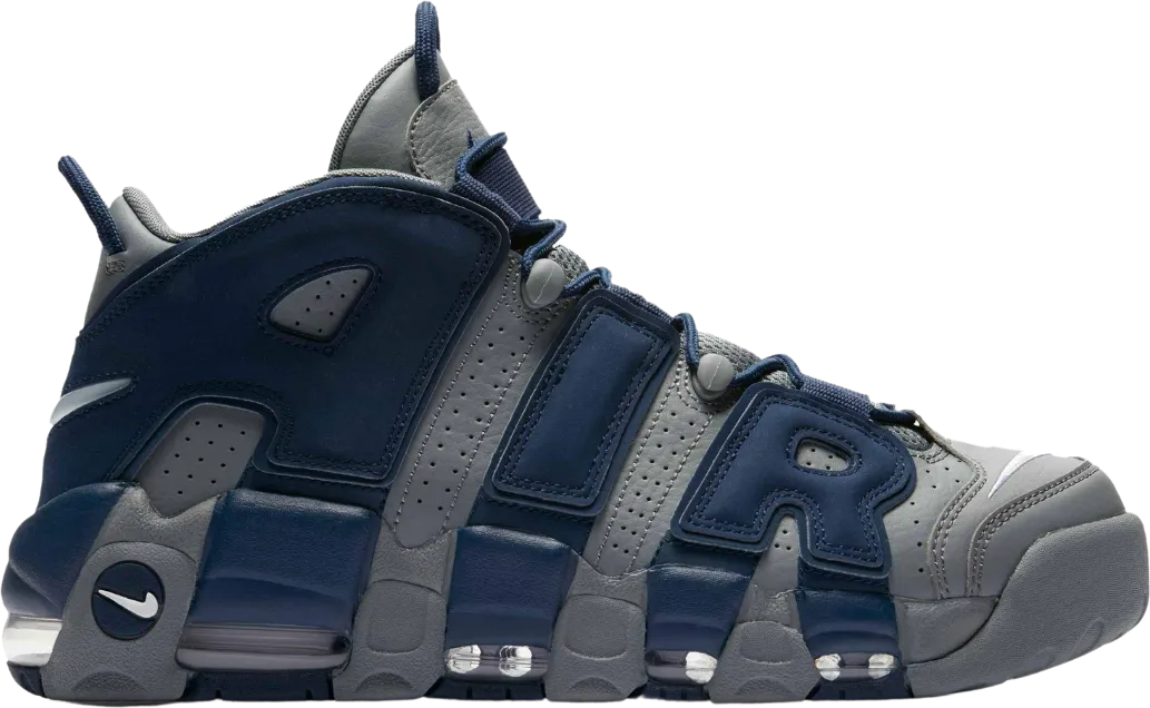 Nike Air More Uptempo Cool Grey Midnight Navy
