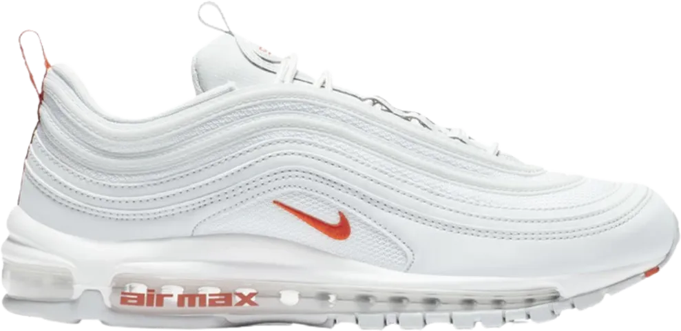 Nike Air Max 97 Pure Platinum Team Orange