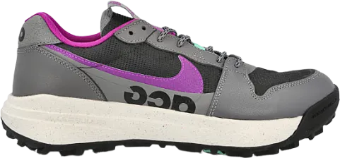 Nike ACG Lowcate Smoke Grey Dark Smoke Grey Vivid Purple