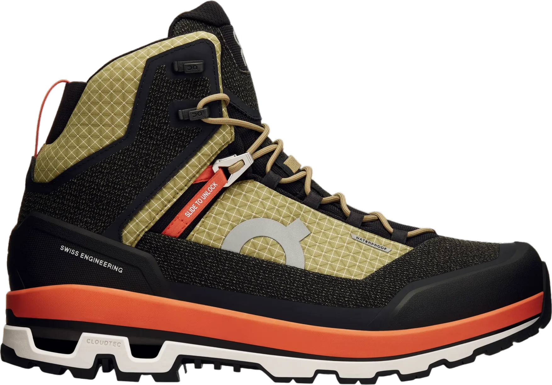 On Cloudalpine Waterproof Safari Black