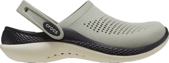 CROCS LITERIDE 360 CLOG ELEPHANT AND BLACK