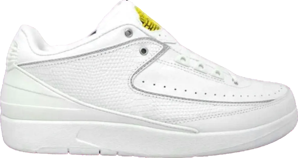 Jordan 2 Retro Low White Varsity Maize