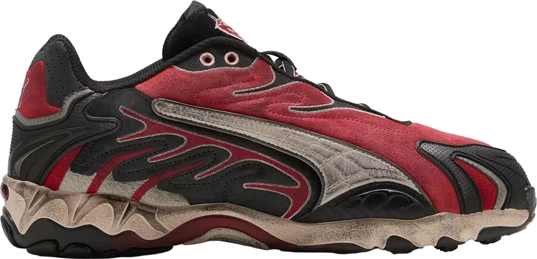 Puma Inhale x A$AP Rocky Distressed Pack Black Pop Red
