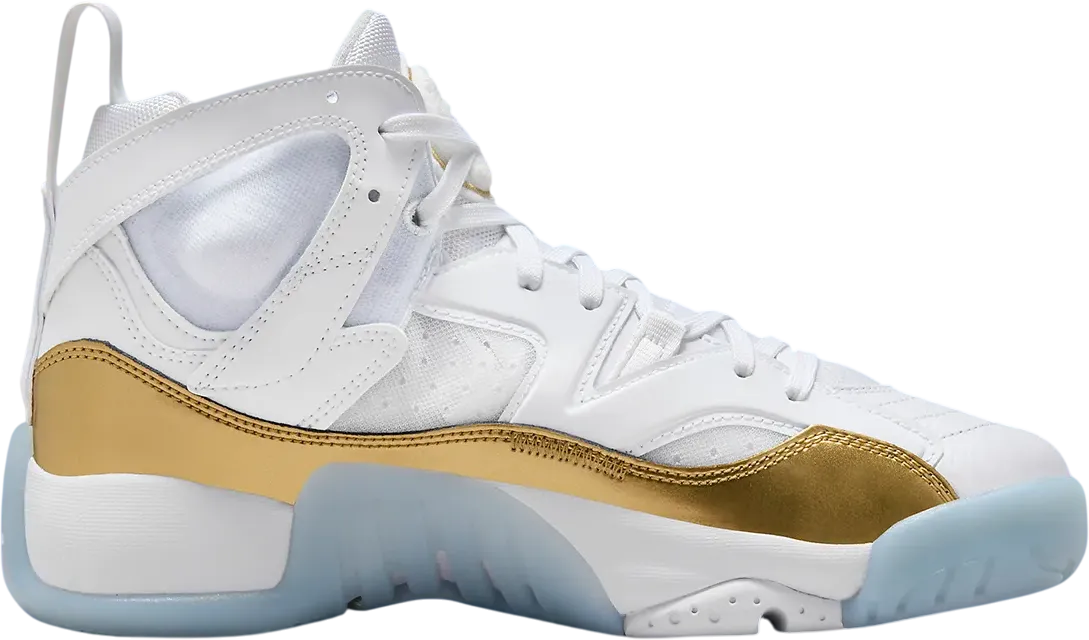 Jordan Two Trey White Metallic Gold Ice Blue