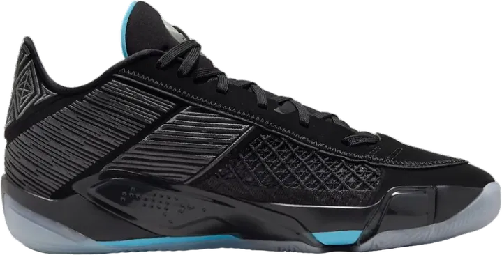 Air Jordan 38 Low Black Gamma Blue