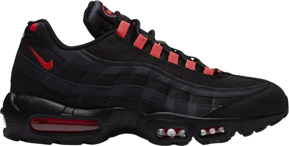 Nike Air Max 95 Black Laser Crimson