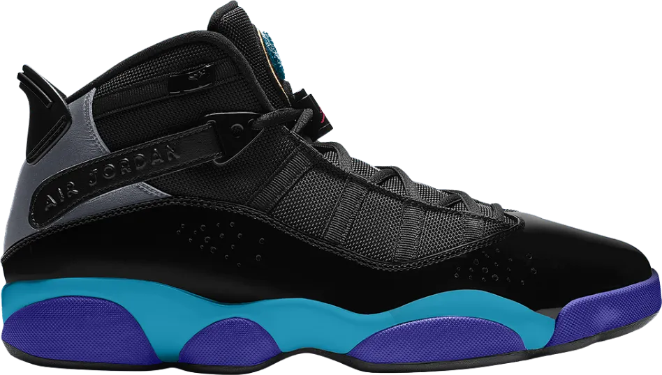 Air Jordan 6 Rings Aqua Purple