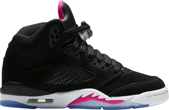 Jordan 5 Retro Black Deadly Pink (GS)