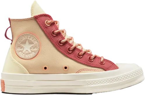 Converse Chuck 70 High Colorblock Overlay Rhubarb Pie