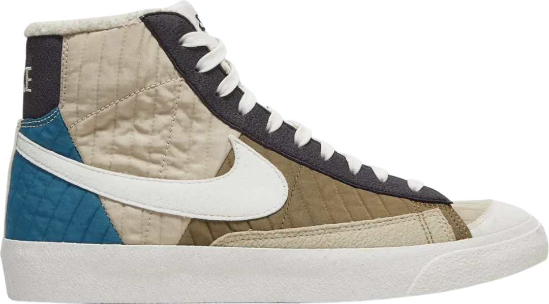 Nike Blazer Mid 77 Premium Toast Sail Quilted
