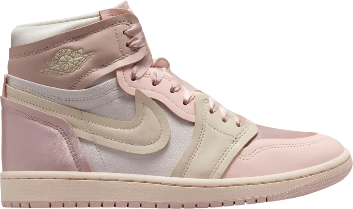 Wmns Air Jordan 1 High Method of Make Pink Oxford