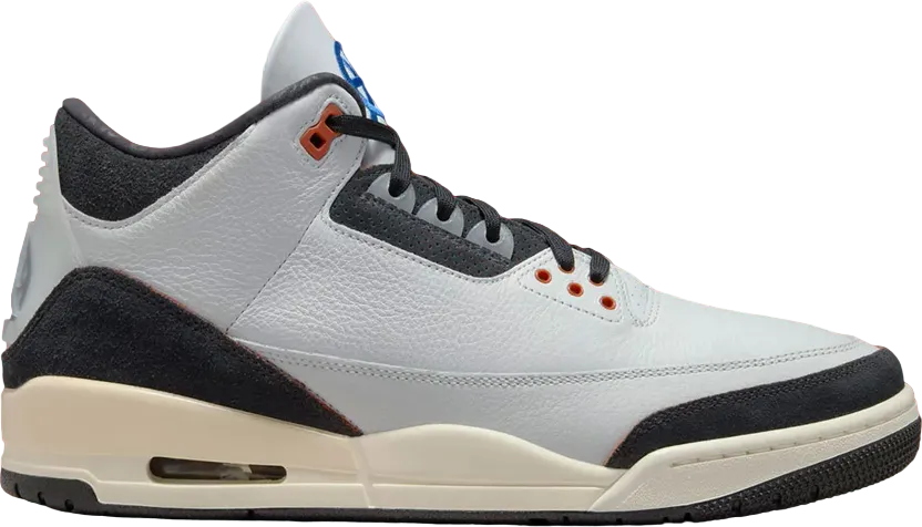 AIR JORDAN 3 QUAI 54 Summit White Off Noir Royal Burnt