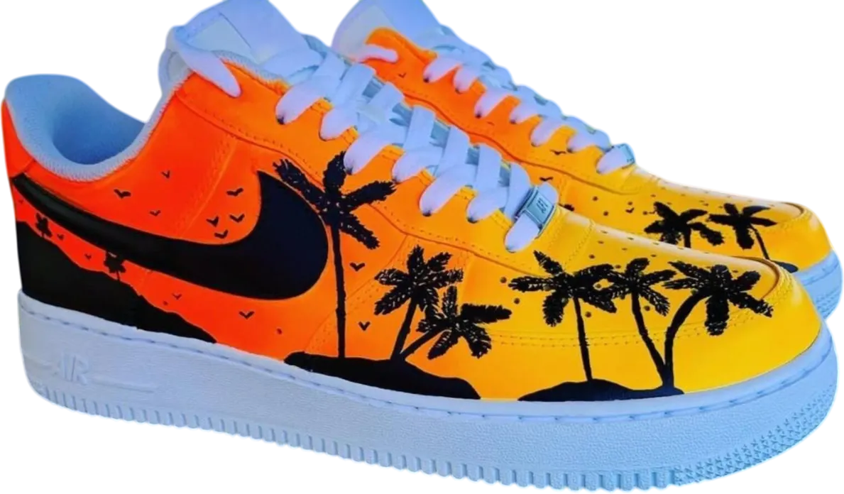 Nike Air Force 1 Custom Tropical Palm