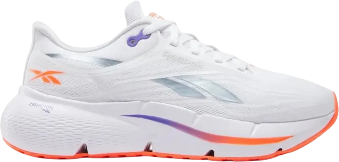 Reebok Zignition White Purple Orange