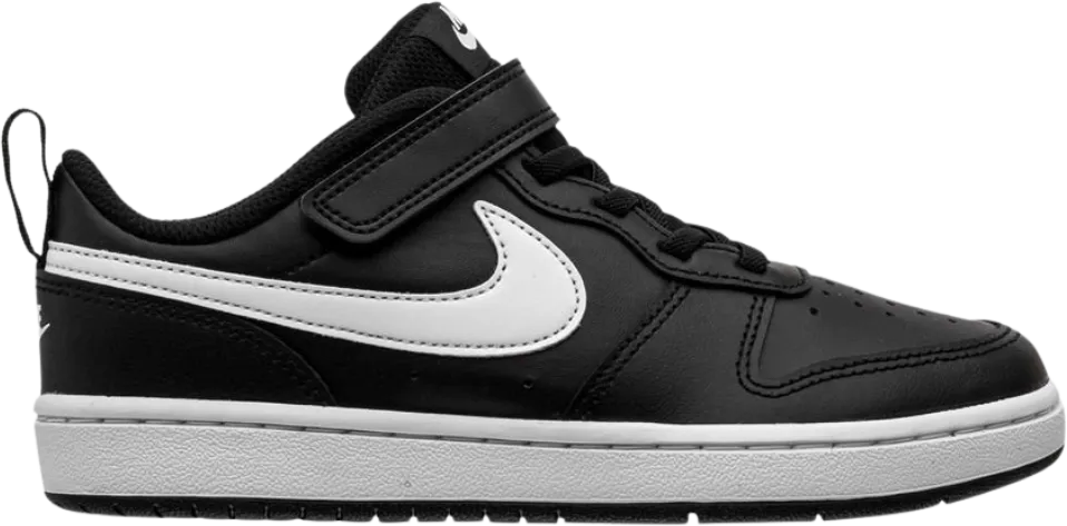 Nike Court Borough Low 2 Black White (PS)