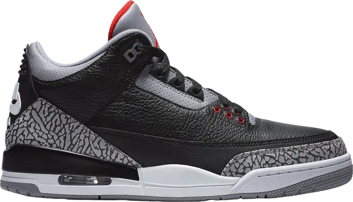 Air Jordan 3  Black Cement Reimagined 