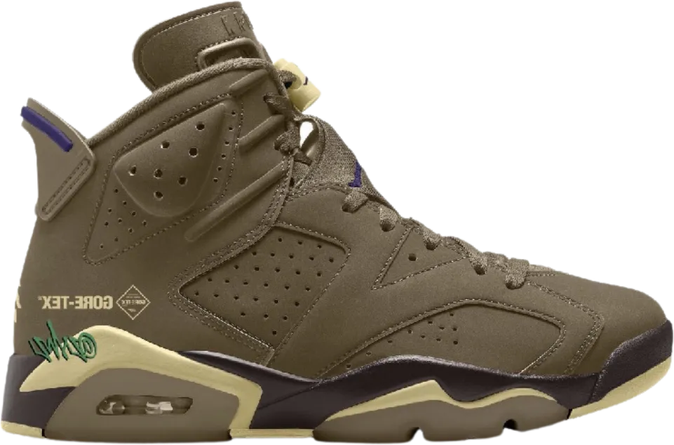 Air Jordan 6 Retro Gore Tex in Brown Kelp