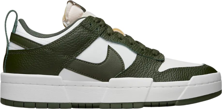 Nike Dunk Low Disrupt Dark Green White (Women's)