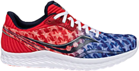 Saucony-Womens-Kinvara-11-Red-Blue-Stars