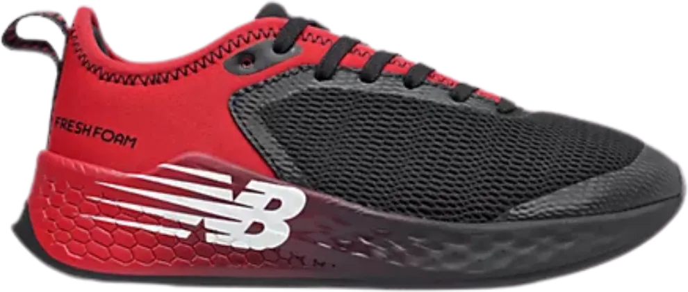 New Balance Fresh Foam Fast v2 - Black with energy red