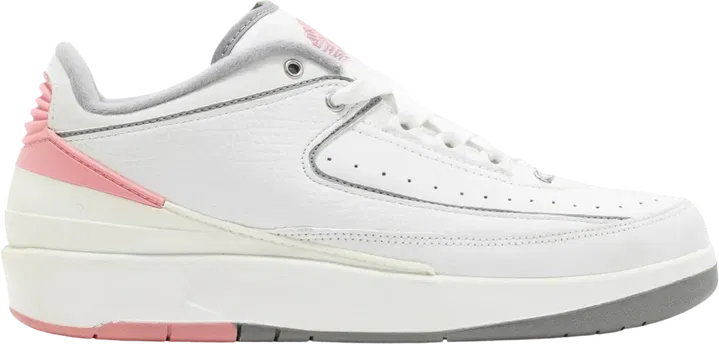 Air Jordan 2 Retro Low Steel Grey Real Pink