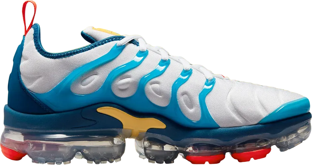 Nike Air VaporMax Plus Teal Red Yellow 