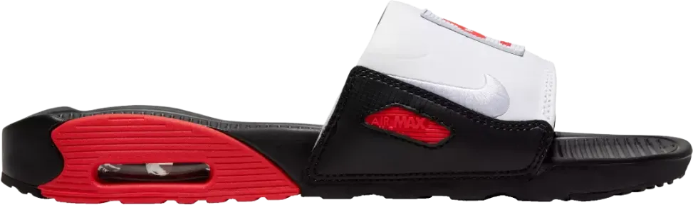 Nike Men's Air Max 90 Slides Chile red
