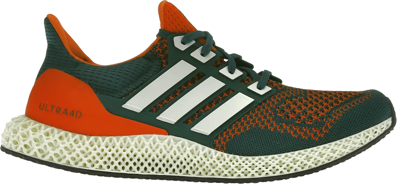 adidas Ultra 4D Miami Hurricanes