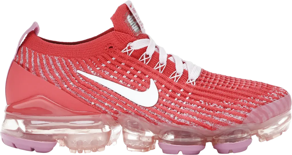Nike Air VaporMax Flyknit 3 Track Red Magic Flamingo (Women's)