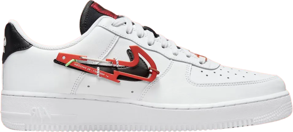 Nike Air Force 1 Low Carabiner Swoosh Red