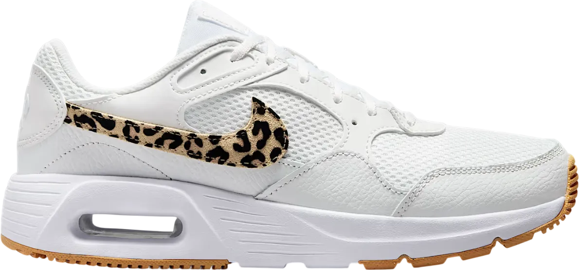 Nike Wmns Air Max SC White Leopard Swoosh