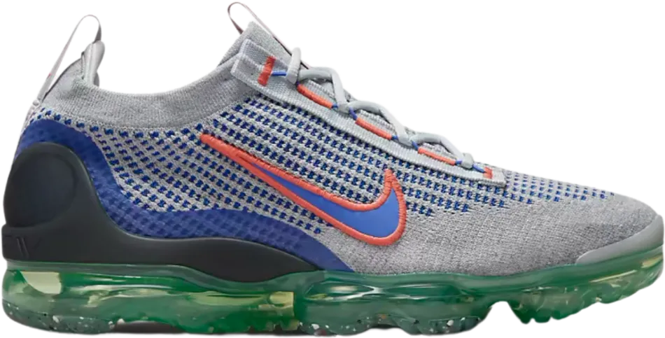 Nike Air VaporMax 2021 Flyknit Wolf Grey Medium Blue