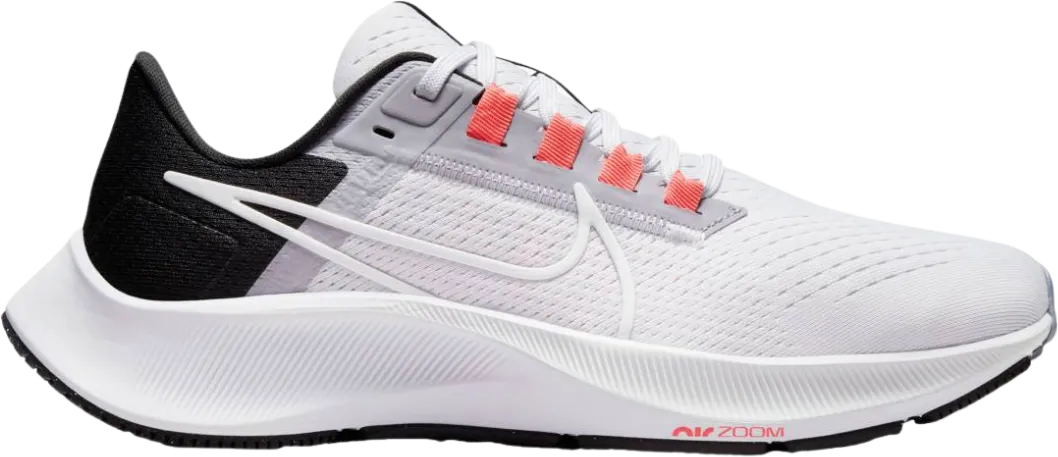 Nike Air Zoom Pegasus 38 White Black Provence Purple (Women's)