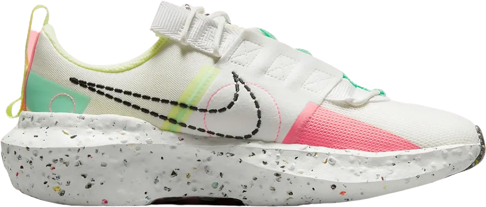 Nike Crater Impact Summit White Green Glow (Women's)
