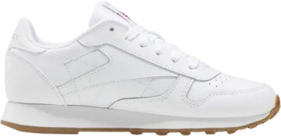 Reebok Classic Leather Shoes Grade School Ftwr White