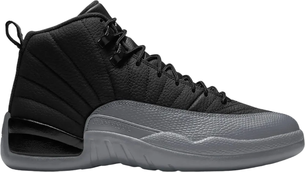 Air Jordan 12 Black Wolf Grey