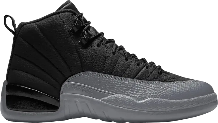 Air Jordan 12  Black Wolf Grey 