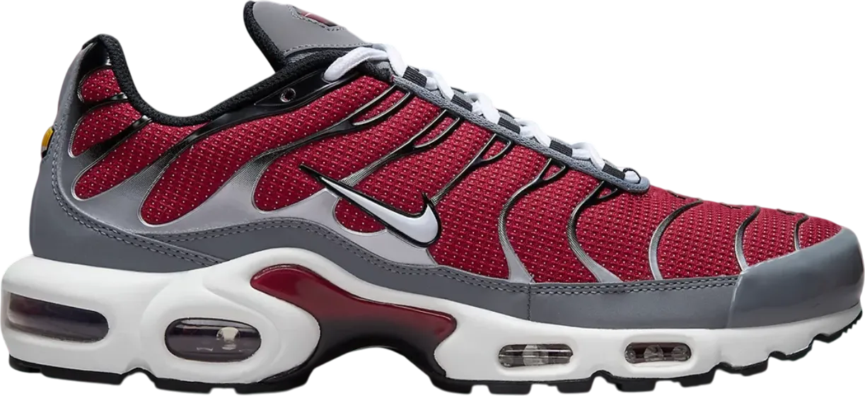 Nike Air Max Plus Team Red Cool Grey
